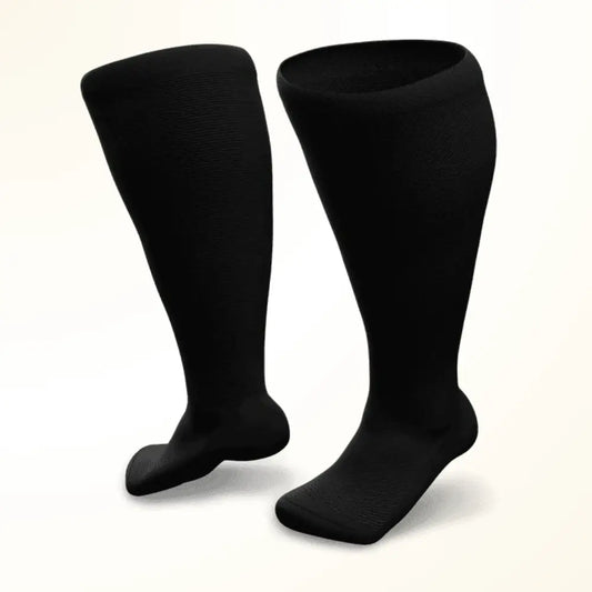 Chaussettes diabétiques confort Ecolife® - Noires